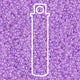 Miyuki Round 15/0 Orchid Lined Crystal 8.2 Gram Tube