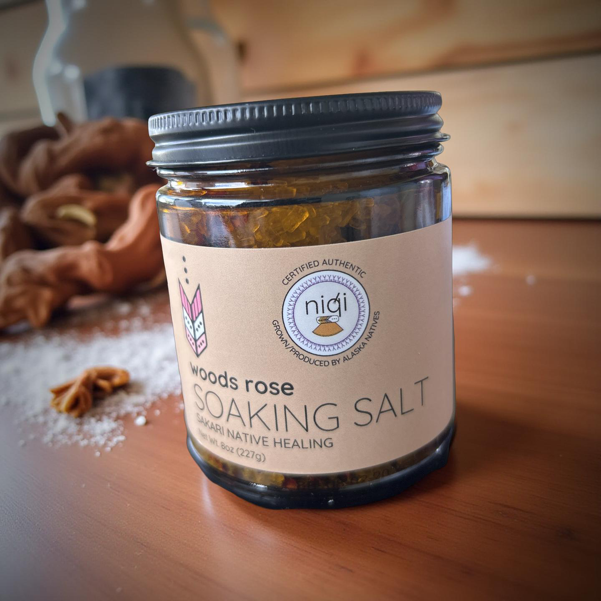 Woods Rose Soaking Salts