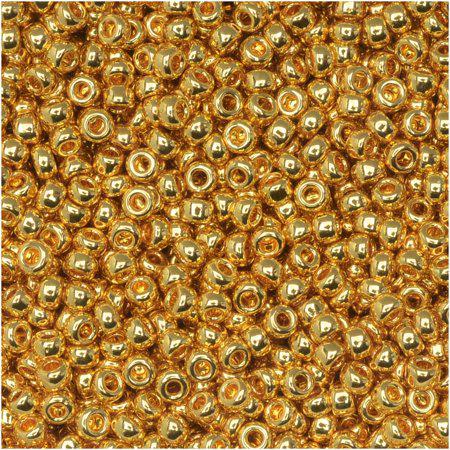 Miyuki Seed Bead 11/0 24kt Gold Plated