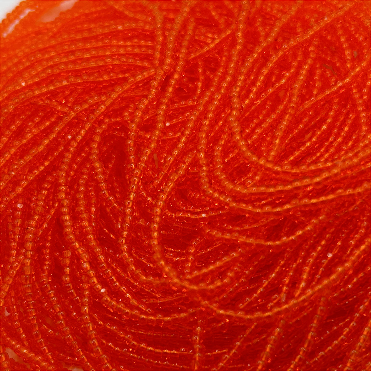 Cz 11/0 Cut Tr Dark Orange