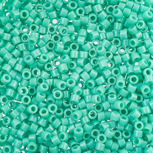 Miyuki Delica 11/0 5.2g Vial Turquoise Green Opaque