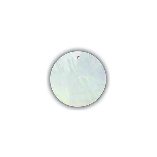 Mother of Pearl Disc - 1", 1 Hole