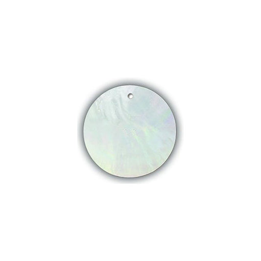 Mother of Pearl Disc - 1", 1 Hole