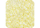 Miyuki Delica 11/0 5.2g Vial Pale Yellow Ceylon Lined-Dyed
