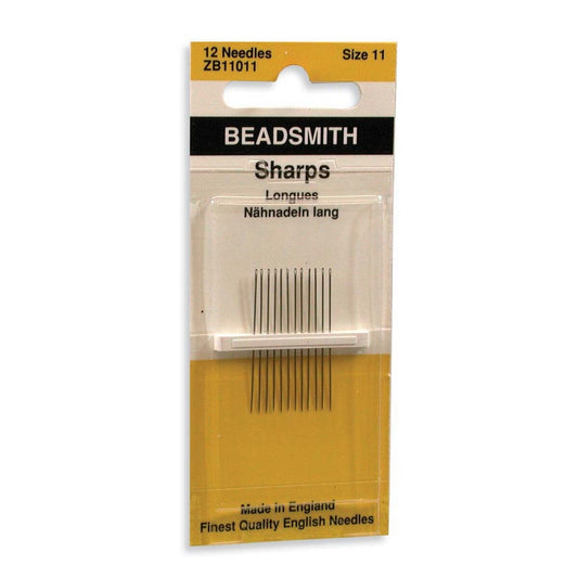 Beadsmith 11/0 Sharps Beeding Needles 12/Pk
