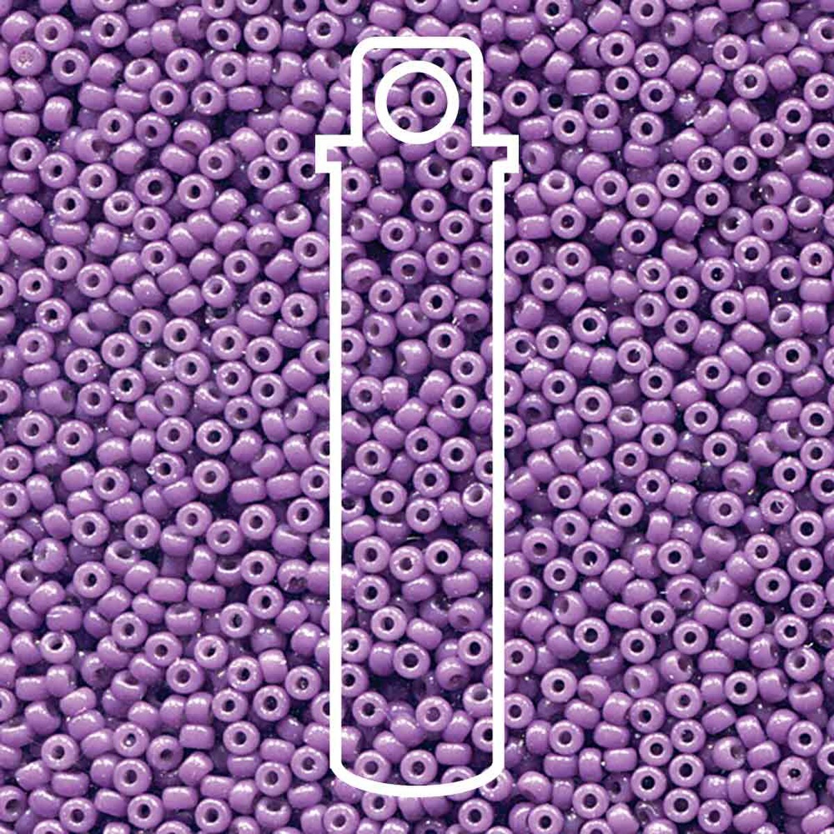 Miyuki Seed Bead 11/0 Duracoat Opaque Dark Purple 23gm