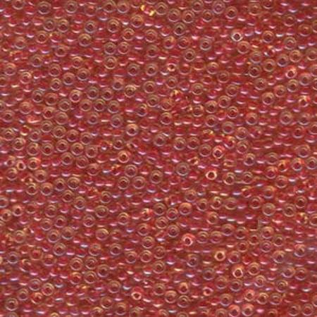 Miyuki Seed Bead 11/0 Dk Pink/Lined Amber