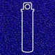 Miyuki Round 15/0 Transparent Sapphire  8.2g Tube