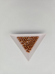 Round Glass Pearls Burnt Orange 4mm