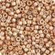Miyuki Delica 11/0 5.2g Vial Apricot Gold Opaque Galvanized-Dyed