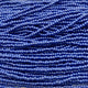 Czech Seed Bead 11/0 Op Royal Blue Luster Strung