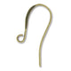 Hook Ear Wire 26mm Antique Brass (36Pcs)