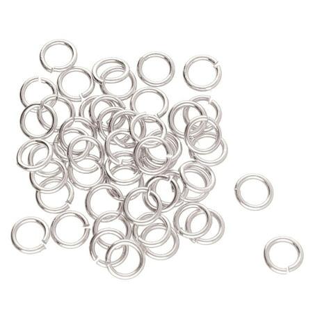 Basic Elements Open Jump Rings – 4mm Plated (22 Gauge) Wire Thickness Pieces