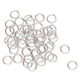 Basic Elements Open Jump Rings – 4mm Plated (22 Gauge) Wire Thickness Pieces