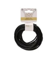 Leather Cord, Black 5yd 3mm