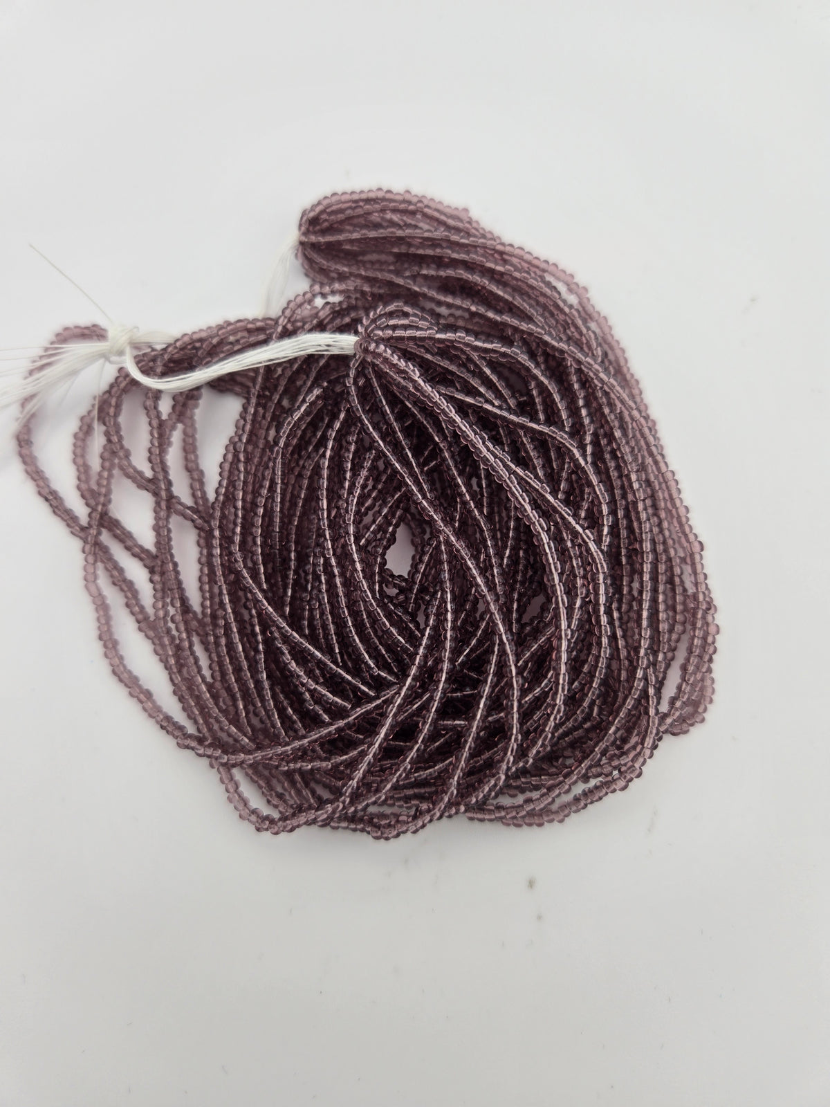 Czech Seed Bead 11/0 Transparent Light Amethyst