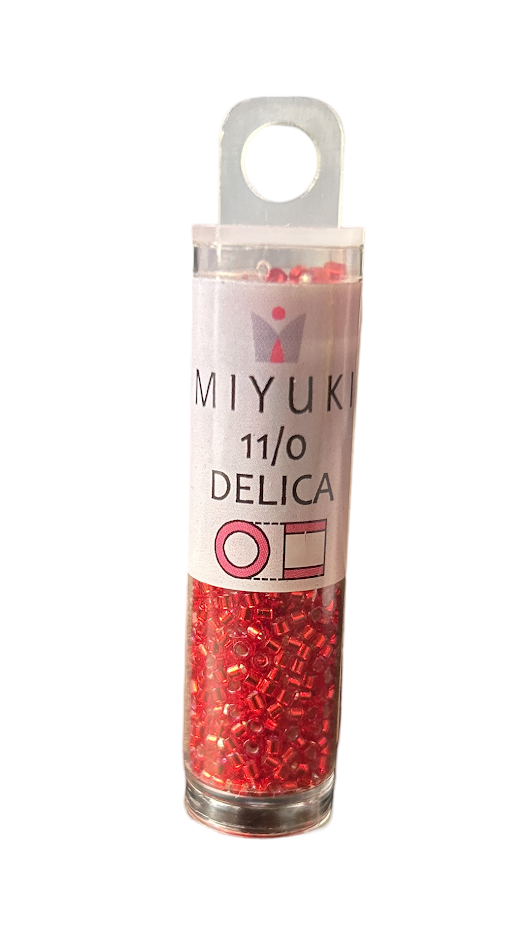 Miyuki Delica 11/0 7.2g S/L Red