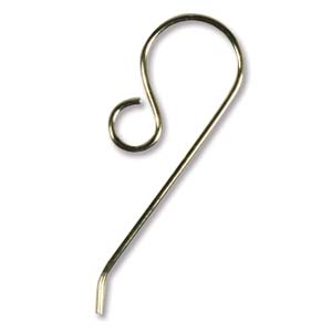 Hook Ear Wire 24mm W/Loop Gold Filled(4 Pcs)