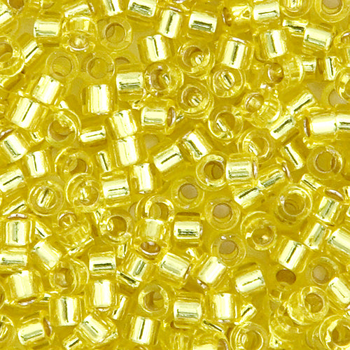 Miyuki Delica 11/0 5.2g Vial Yellow S/L