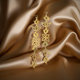 Layered Petal Drop Earring XXL (Ojibwe Dreams)