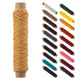 Gudebrod Waxed Thread 3ply Made in USA 75ft (25yd) Bobbin 0.38mm (0.015in)