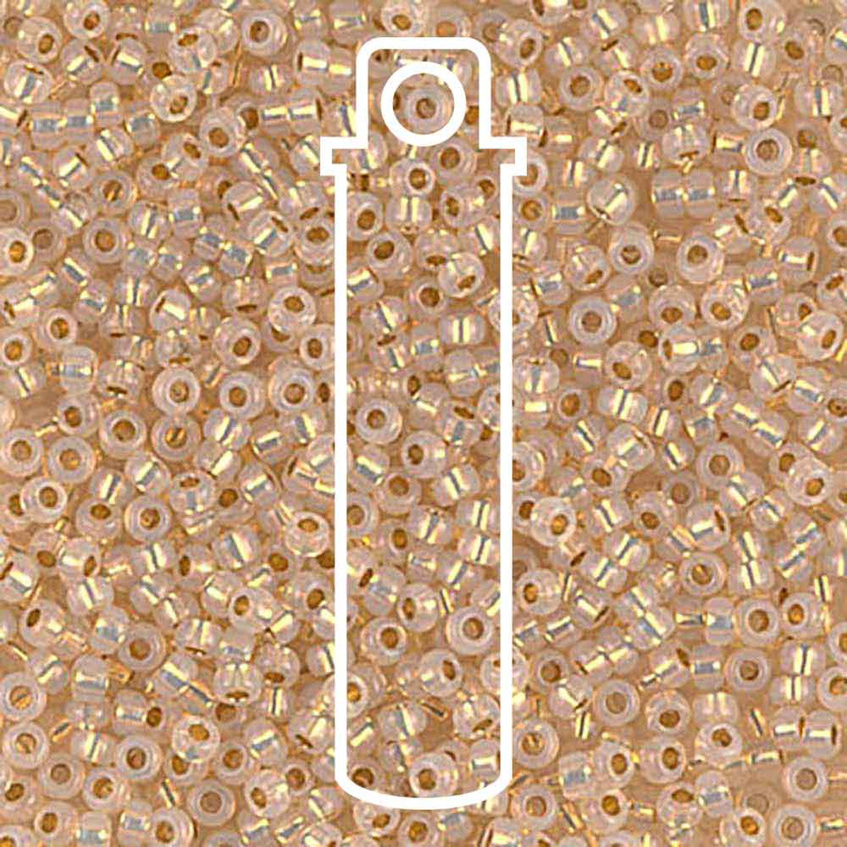 Miyuki Seed Bead 11/0 24kt Gold Lined Opal