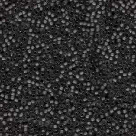 Miyuki Seed Bead 11/0 Semi -Matte Black 24gm/Tb