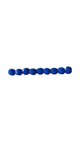 Fire-Polished Glass, Op. Blue Alabaster, 4mm Faceted Round, Approx. 100 per bag.