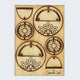 Seed Macrame Radiant Flowers Panel 2.7 X 3.8