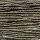 Czech Seed Bead 11/0 Metallic Steel Terra Strung