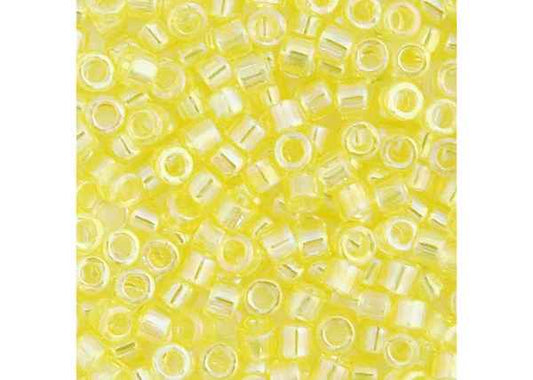 Miyuki Delica 11/0 5.2g Vial Yellow Transparent AB