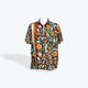 Ribbon Shirt Short Sleeve Floral -Size 3XL