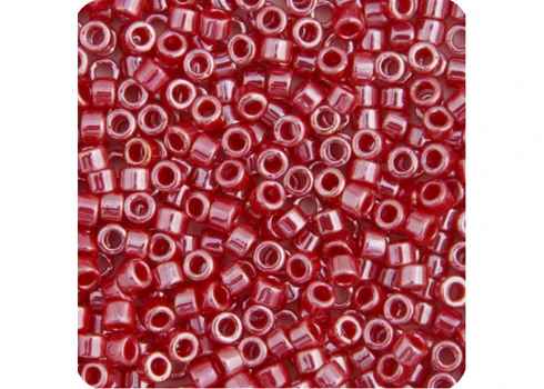 Miyuki Delica 11/0 5.2g Vial Red Cadillac Opaque Luster