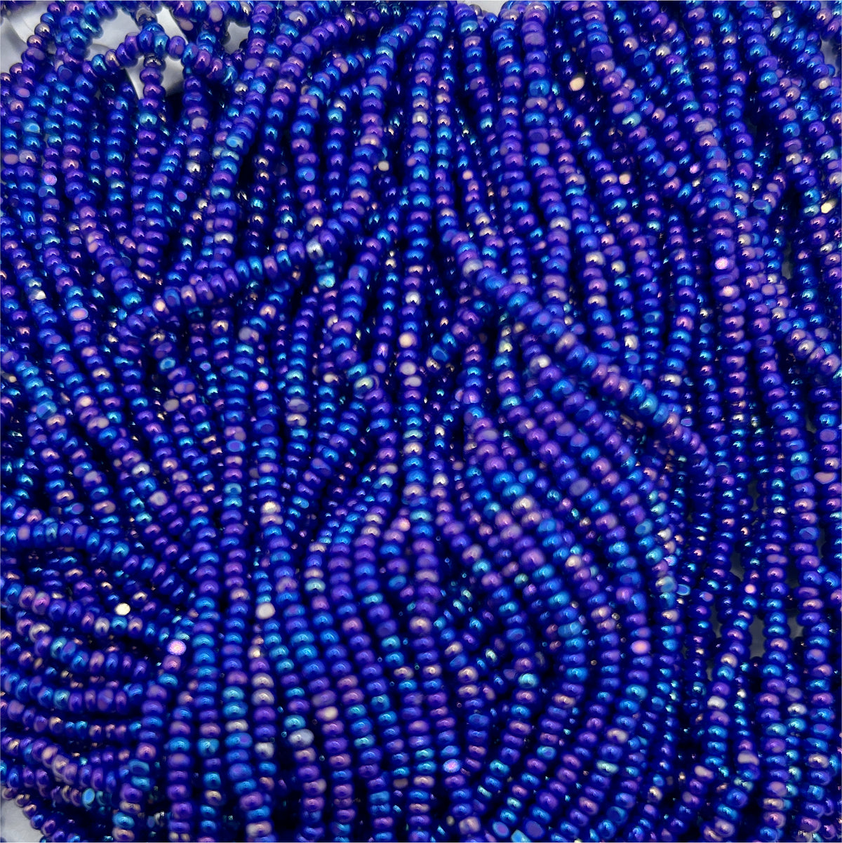 Czech 13/0 Dark Blue OP Iris Charlotte Cut