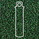 Miyuki Round 15/0 Semi-Matte S/L Dark Green 8.2g Tube
