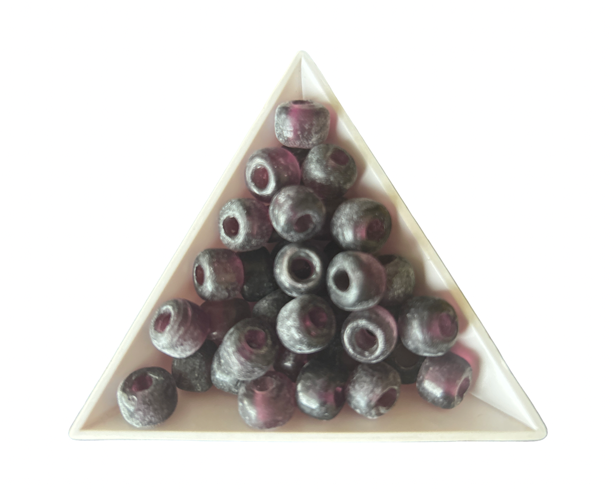 Crow Bead 9mm Amethyst