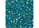 Miyuki Delica 11/0 5.2g Vial Teal Caribbean Transparent AB