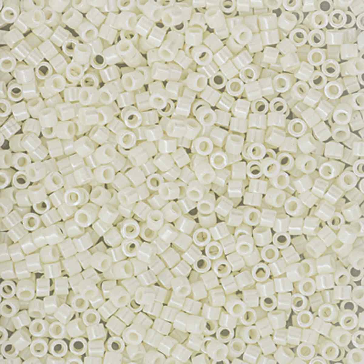 Miyuki Delica 11/0 - 7.2 GM/TB Shiny White