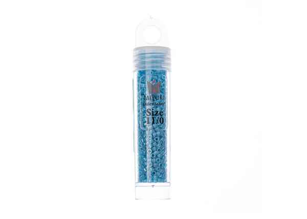 Miyuki Delica 11/0 5.2g vial Light Blue Opaque AB