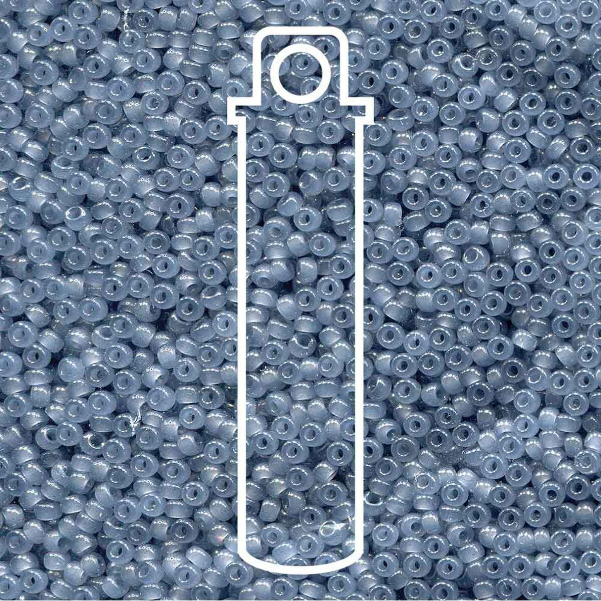 Miyuki Seed Bead 11/0 Slate Blue 22 Gm/Tb