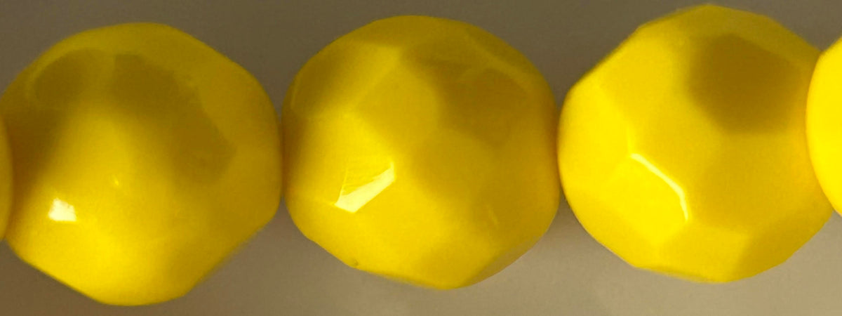 F.P. 8mm Op Yellow Approx. 50 Pieces