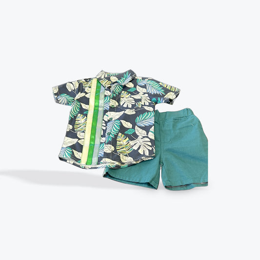 Toddler Ribbon 2-Piece Set Navy Size 2T (Jeri Emery)