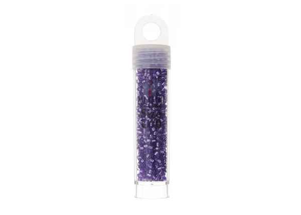 Miyuki Delica 11/0 5.2g Vial Purple S/L Dyed