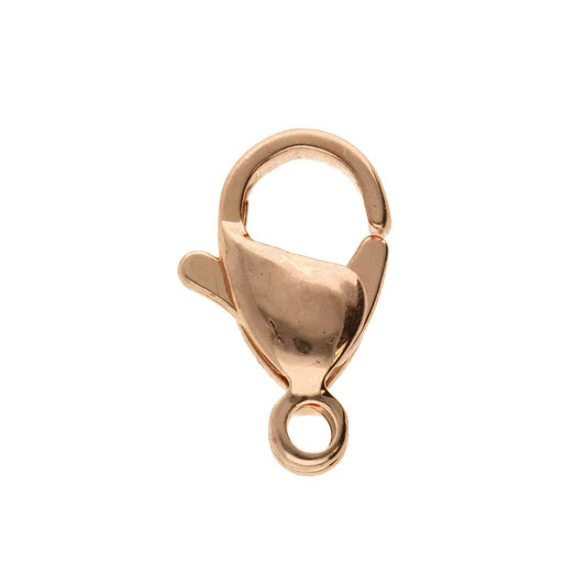 Lobster Claw 12x6.5MM Rose Gold BG/36