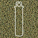 Miyuki Round 15/0 Matte Metallic Light Olive