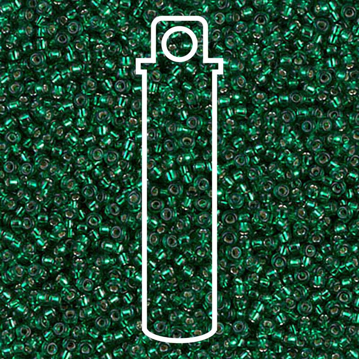 Miyuki Round 15/0 S/L Emerald Green