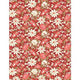 CF Sentiments Red Packed Floral Yardage