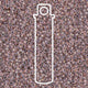 Miyuki Round 15/0 Lined Rose 8.2g Tube