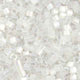 Miyuki Delica 11/0 5.2g Vial Crystal AB Silk Satin