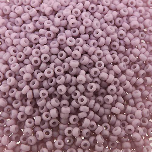 Miyuki Round 15/0 Matte Rose 8.2g Tube